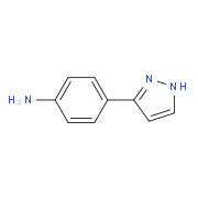 4-(1H-PYRAZOL-3-YL)ANILINE HYDROCHLORIDE 89260-45-7